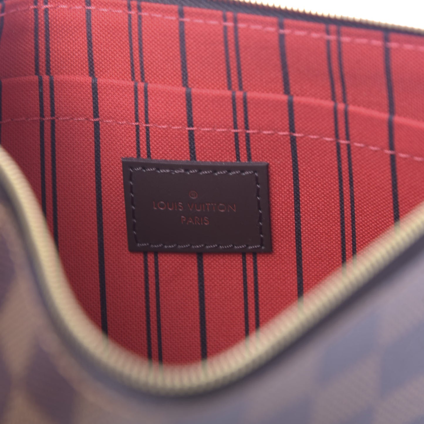Damier Ebene Neverfull MM GM Pochette