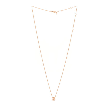 Chanel 18K Beige Gold Coco Crush Round Pendant Necklace 3 of 5