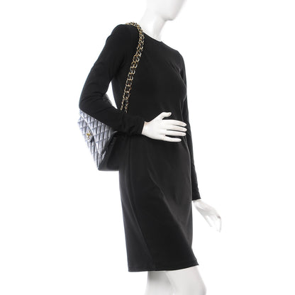 Chanel Caviar Quilted Jumbo Double Flap Black 2 of 8