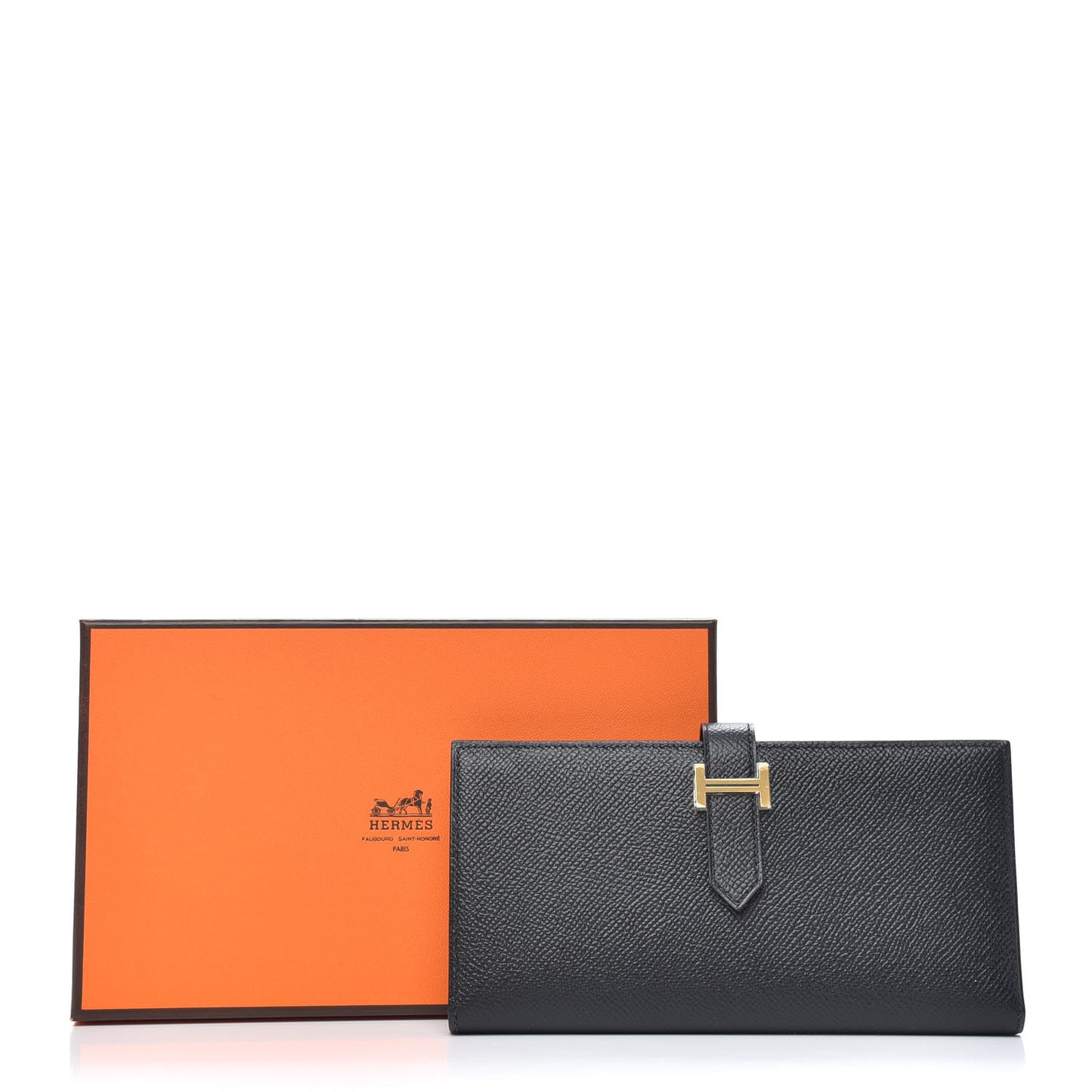 Epsom Bearn Gusset Wallet Black