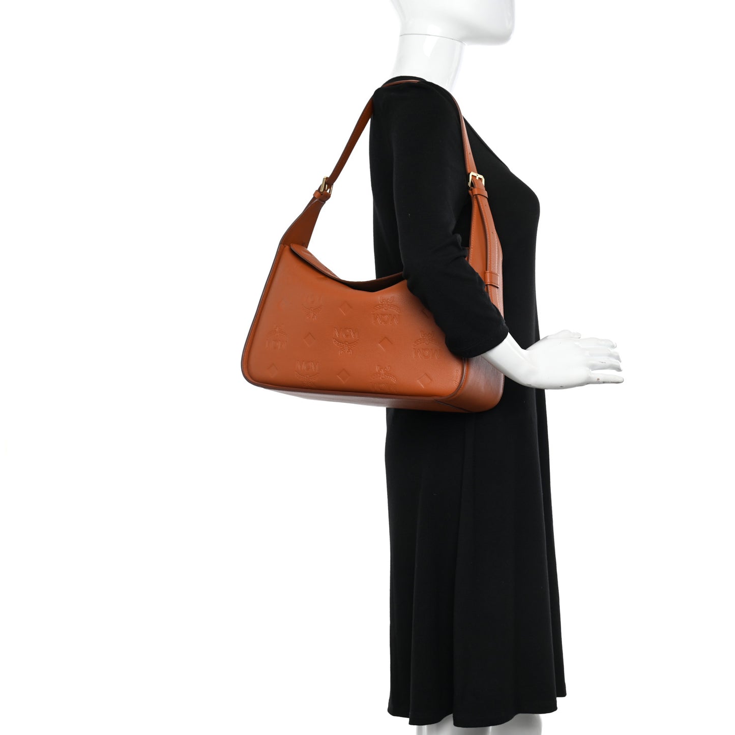 Calfskin Ottomar Medium Aren Flap Hobo Bombay Brown