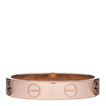 Cartier 18K Pink Gold 3.5mm LOVE Wedding Band Ring 53 6.25 3 of 4