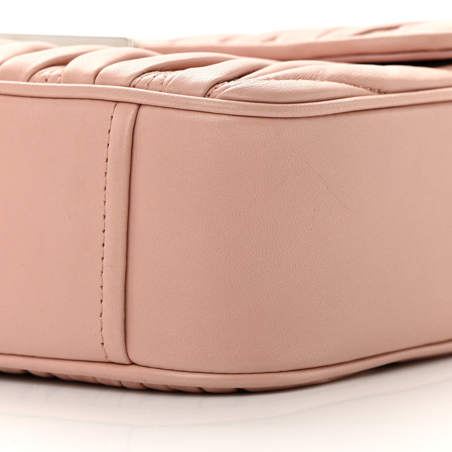 Nappa Matelasse Chain Flap Shoulder Bag Orchidea