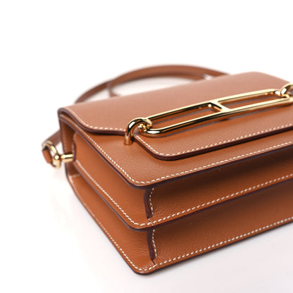 Hermes Evercolor Mini Sac Roulis Gold 8 of 10