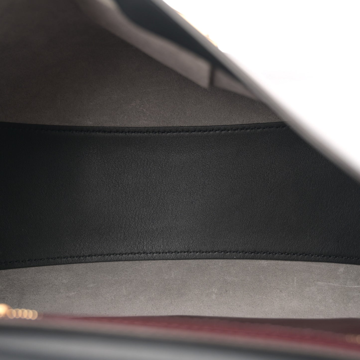 Calfskin Small Mystic Shoulder Bag Black