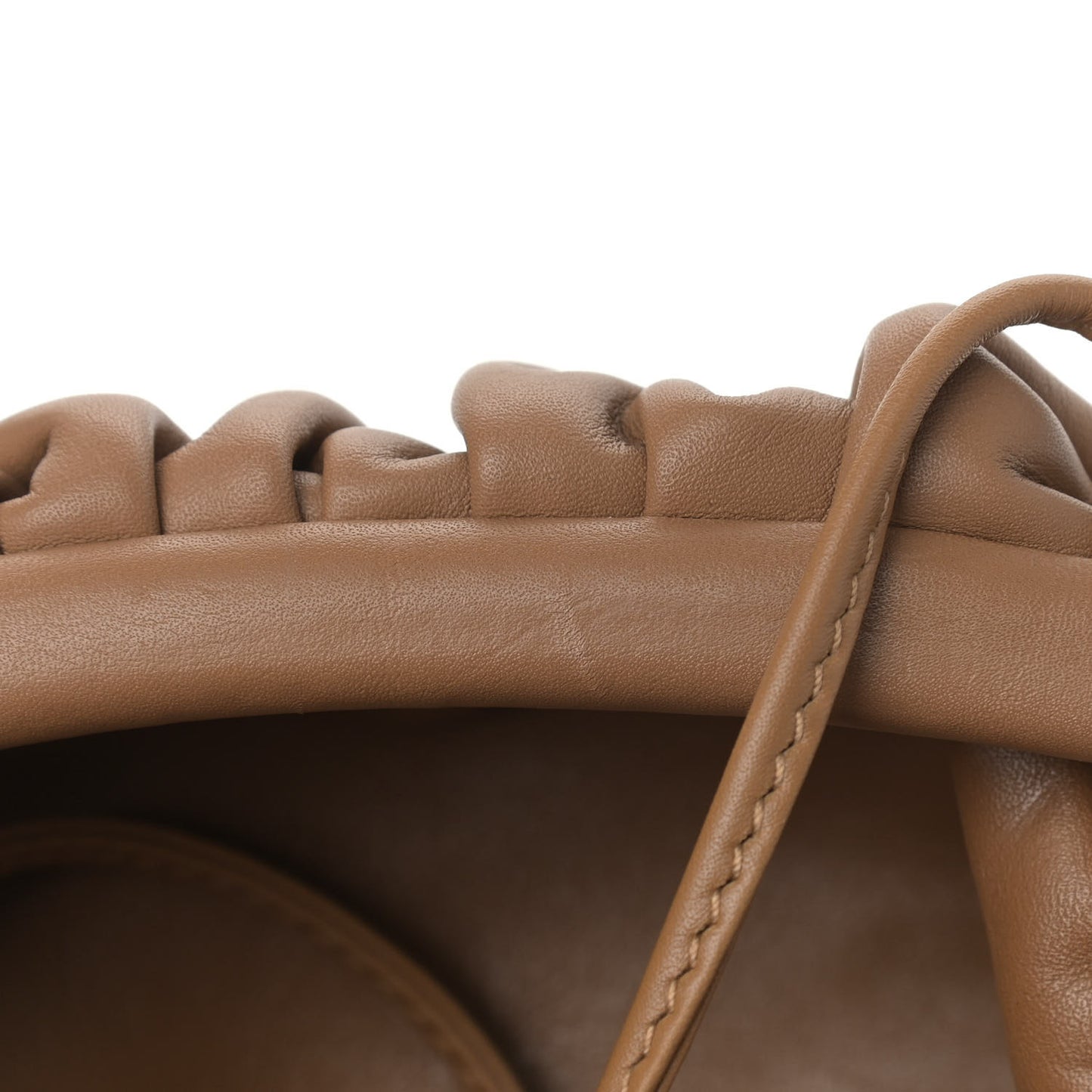 Butter Calfskin The Mini Pouch Camel
