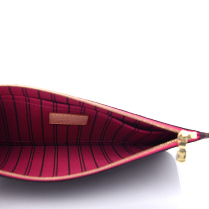 Louis Vuitton Monogram Neverfull MM GM Pochette Pivoine 5 of 7