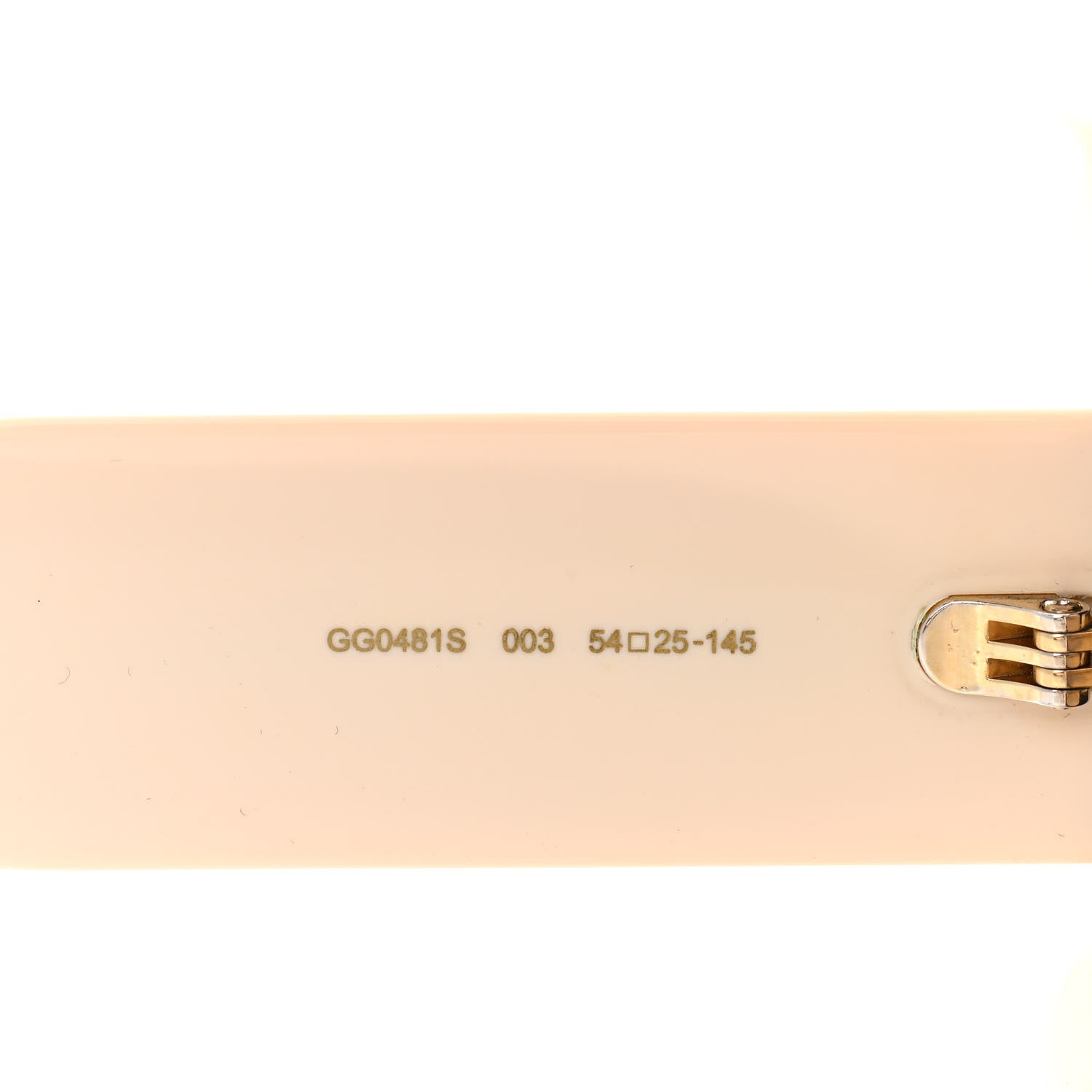 Gucci Acetate Crystal Oversize Sunglasses GG0481S White 5 of 8