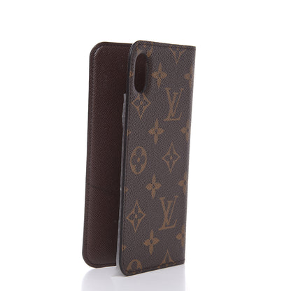 Louis Vuitton Monogram iPhone XS Max Folio Case 3 of 7