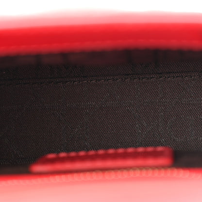 Christian Dior Patent Cannage Mini Lady Dior Red 5 of 12