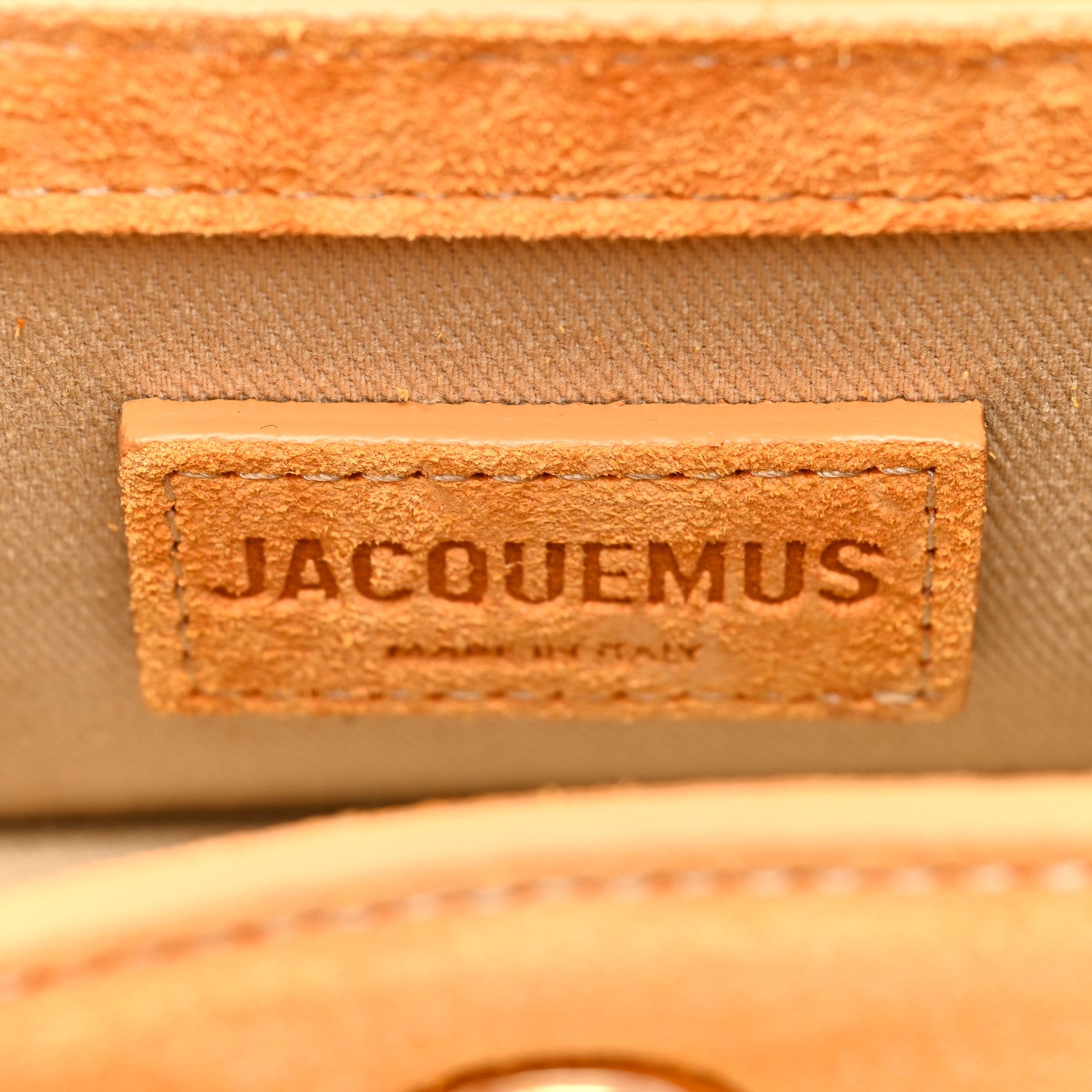 Jacquemus Suede Le Chiquito Light Orange 6 of 10