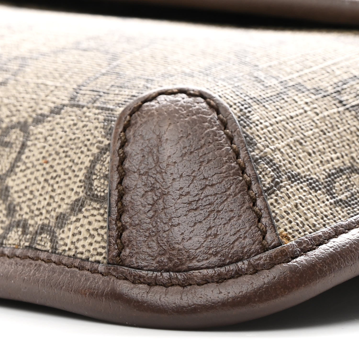 Gucci GG Supreme Monogram Neo Vintage Web Belt Bag Brown 9 of 9