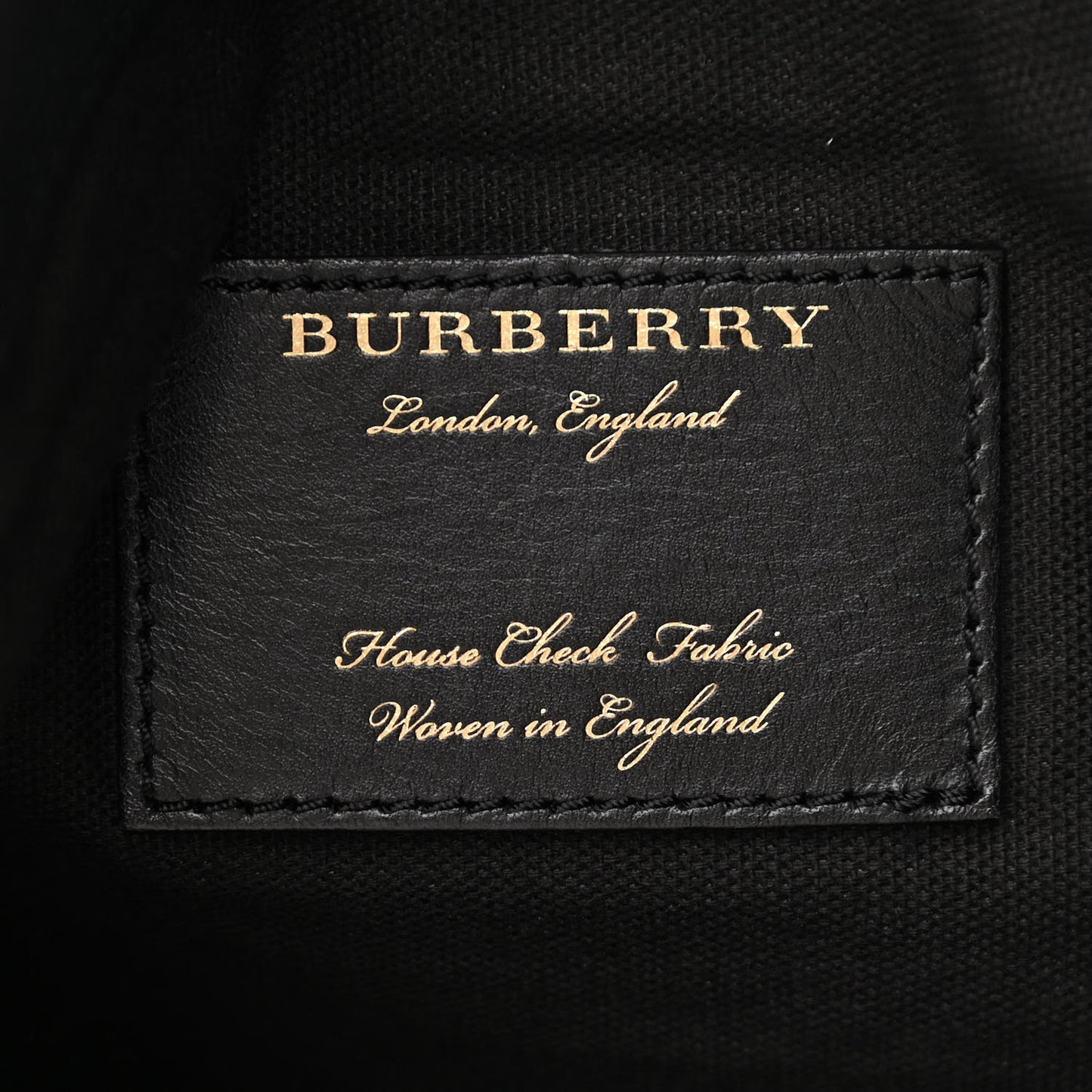 Derby Calfskin House Check Cornwall Hobo Black