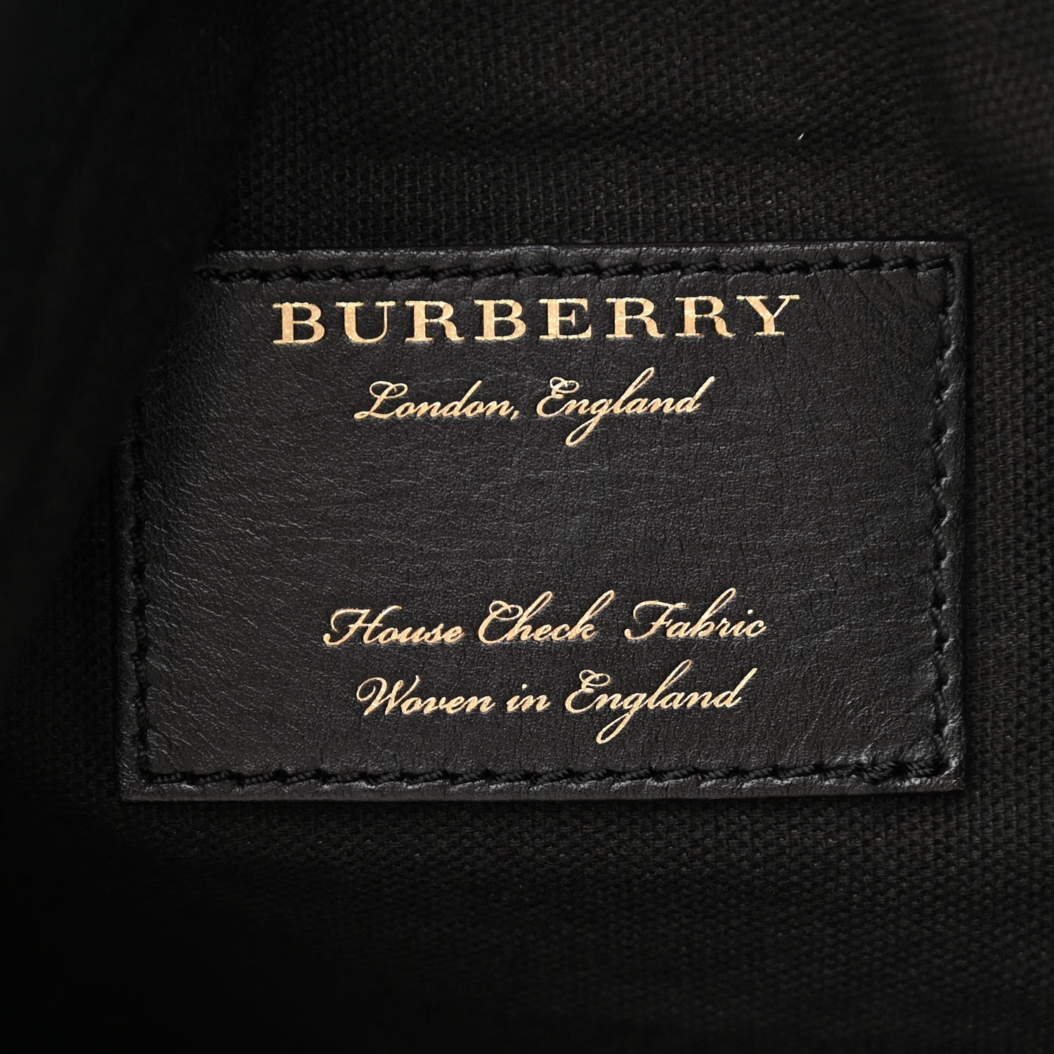 Burberry Derby Calfskin House Check Cornwall Hobo Black 6 of 11