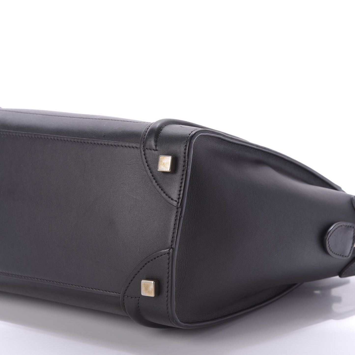 Smooth Calfskin Micro Luggage Black