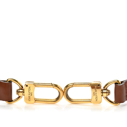 Louis Vuitton Calfskin Adjustable Shoulder Strap Brown 4 of 8