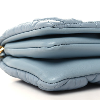 Christian Dior Calfskin Macrocannage Mini Caro Bag Bracing Blue 10 of 11