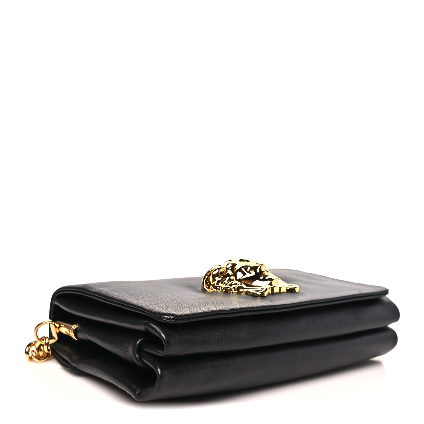 Nappa Palazzo Sultan Shoulder Bag Black