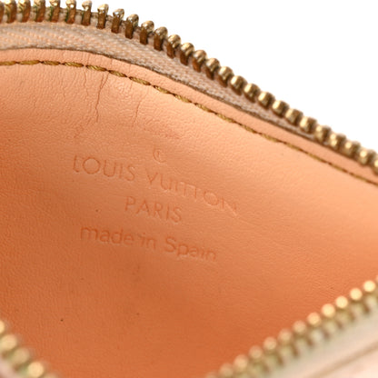 Louis Vuitton Monogram Multicolor Key Pouch White 6 of 8