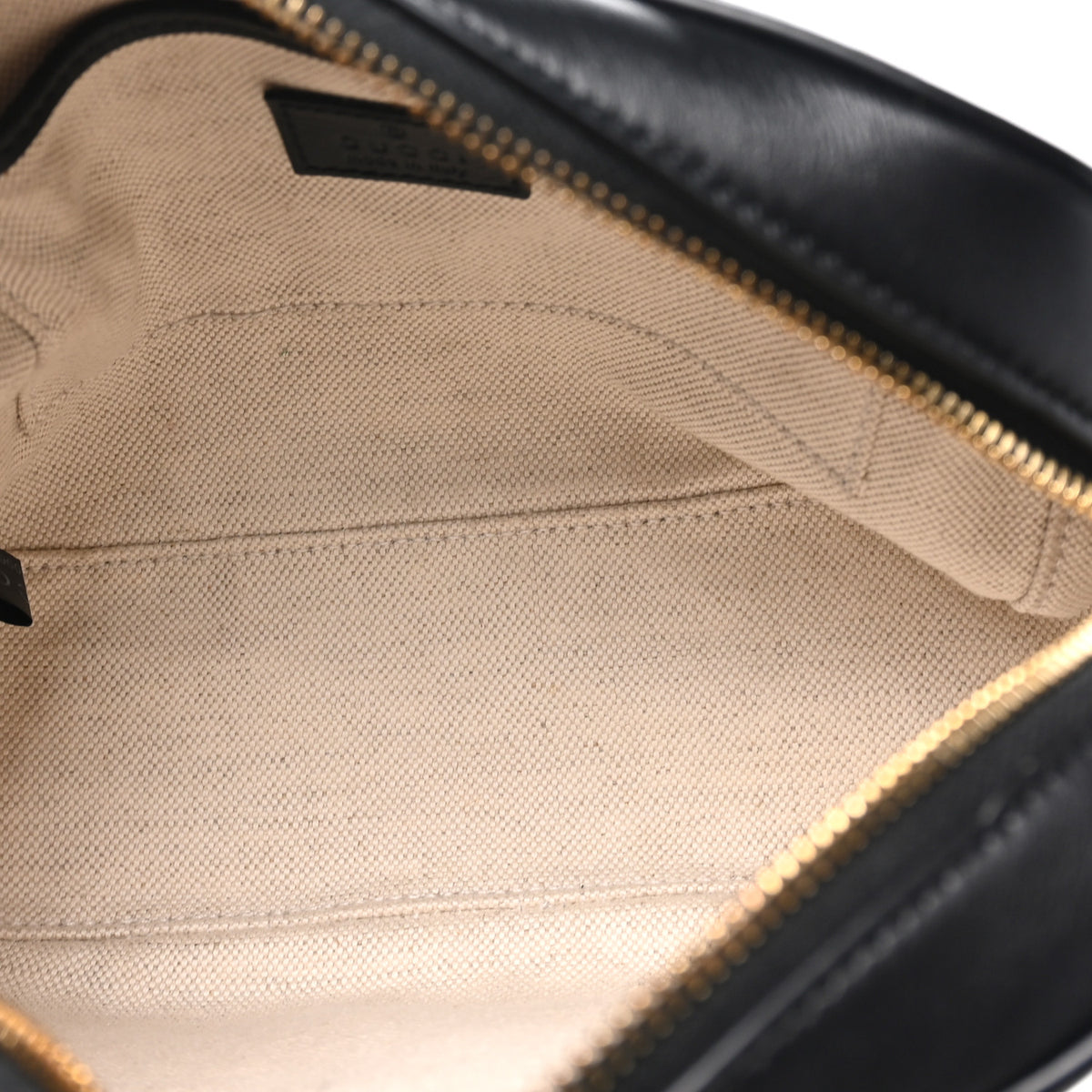 Sakai Be Green Calfskin Diagonal Stitched Small Blondie Shoulder Bag Black