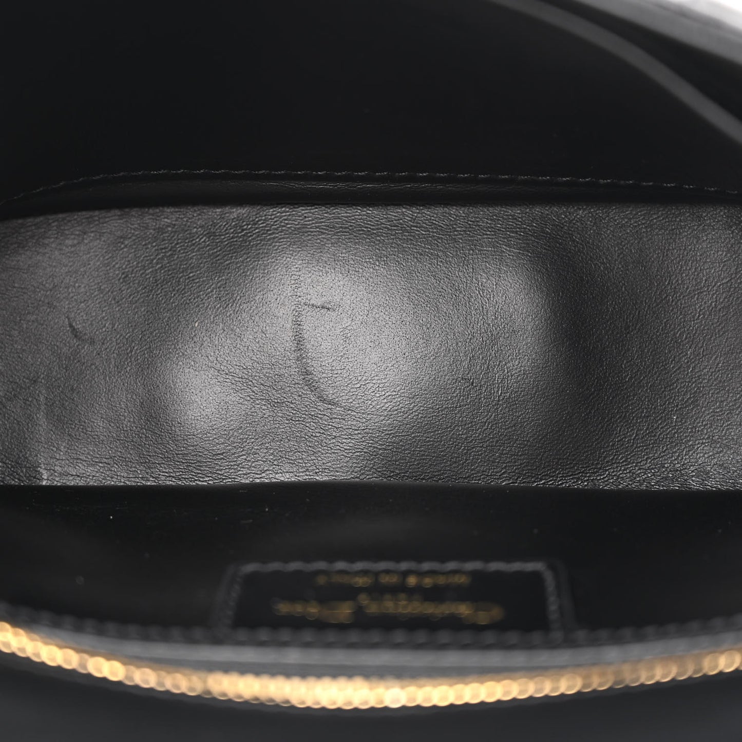 Calfskin Macrocannage Small Caro Bag Black