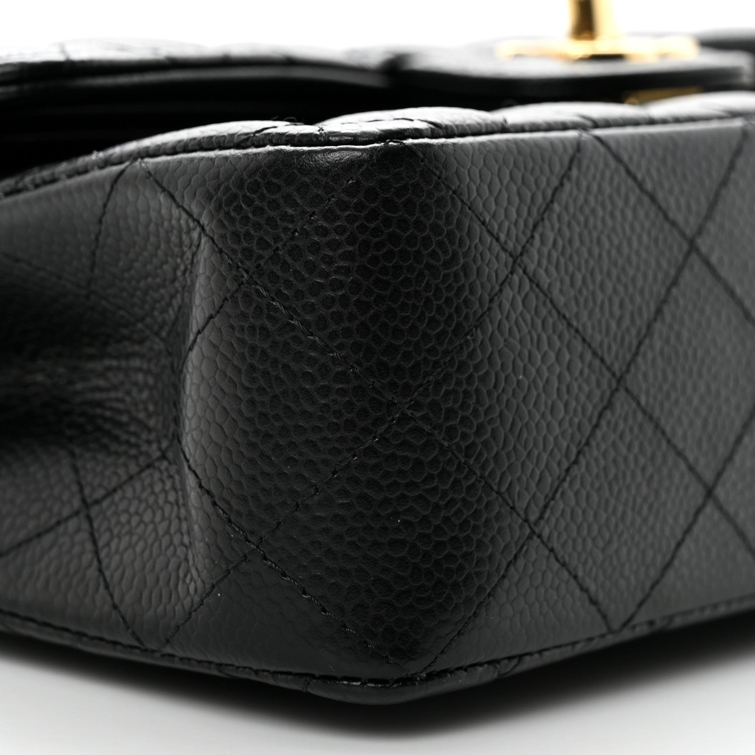 Chanel Caviar Quilted Small Double Flap Black 9 of 11