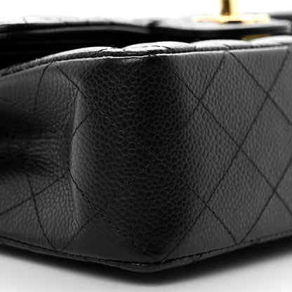 Chanel Caviar Quilted Small Double Flap Black 9 of 11
