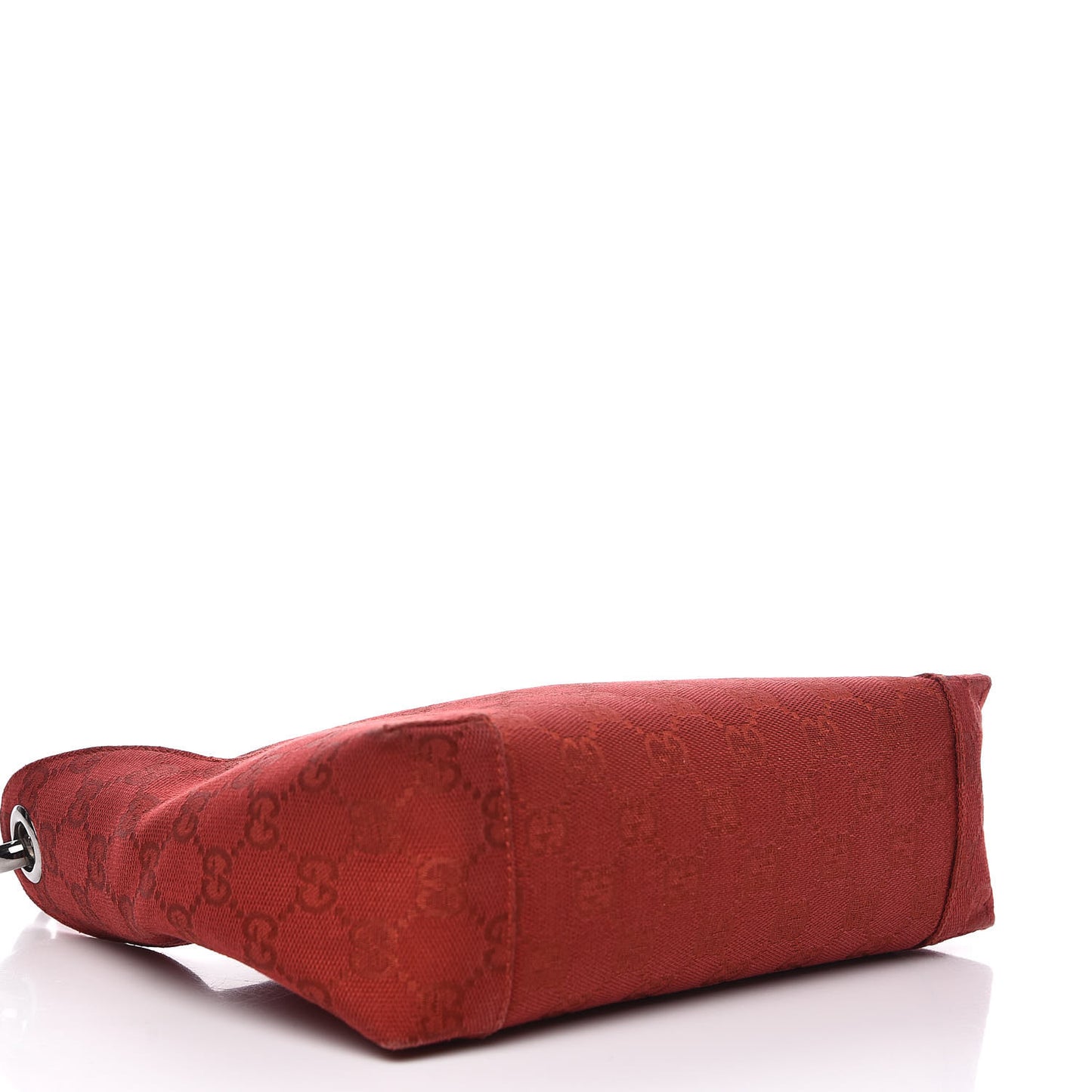 Monogram Small Hobo Red