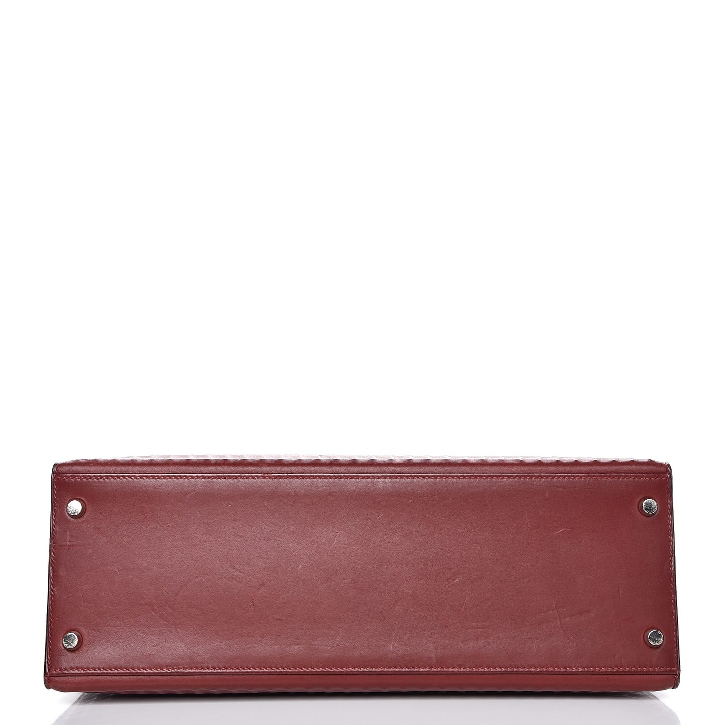 Barenia Sellier Waffle Kelly 35 Rouge H