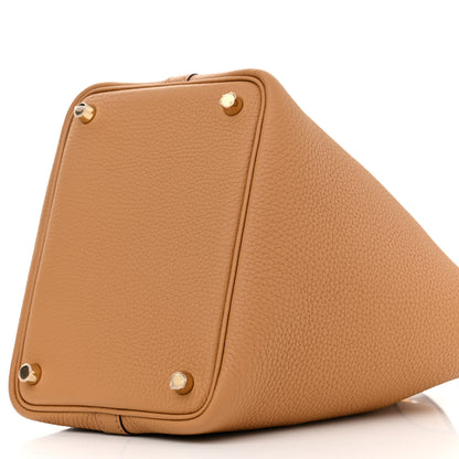 Hermes Taurillon Clemence Picotin Lock 18 PM Biscuit 10 of 11
