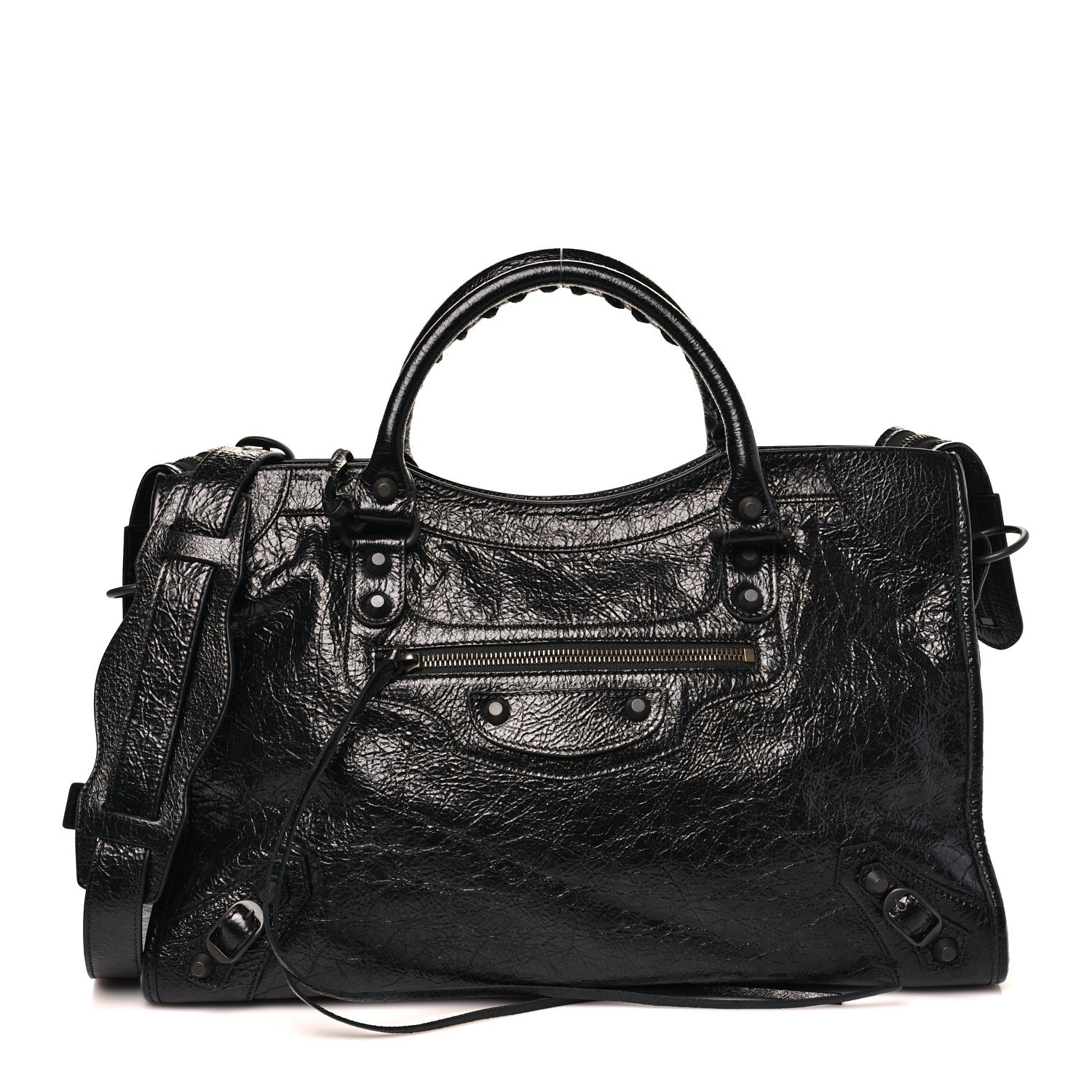 Balenciaga Agneau Arena Classic Hardware Medium Le City Black 1 of 11