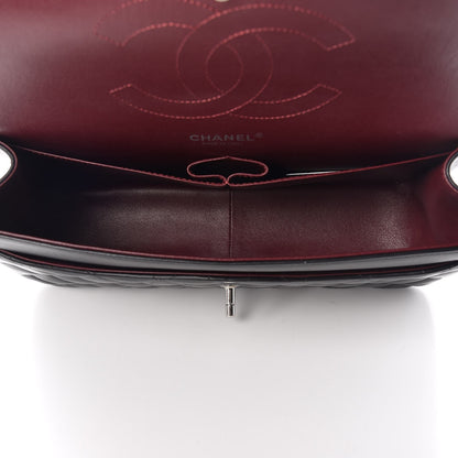 Chanel Lambskin Quilted Jumbo Double Flap Black 6 of 13