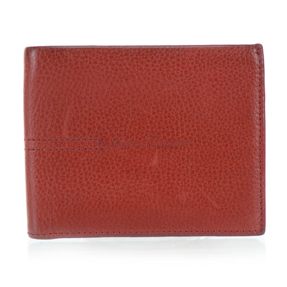 FASHIONPHILE SALVATOREFERRAGAMOLeatherBillfoldWalletRed 1 of 11