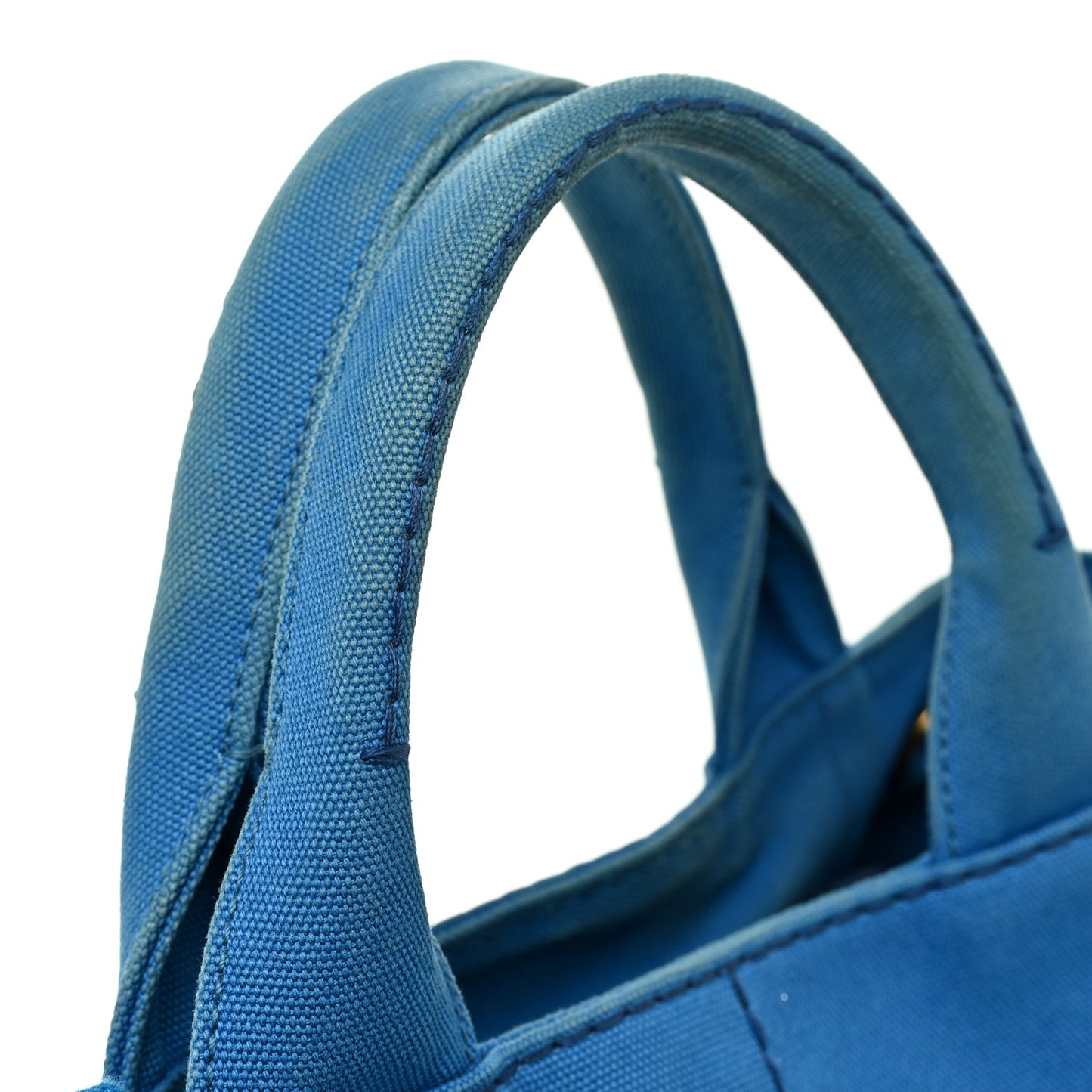 Canapa Logo Tote Azzurro