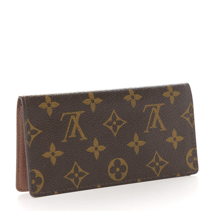 Louis Vuitton Monogram Simple Checkbook Holder Wallet Cover 3 of 6