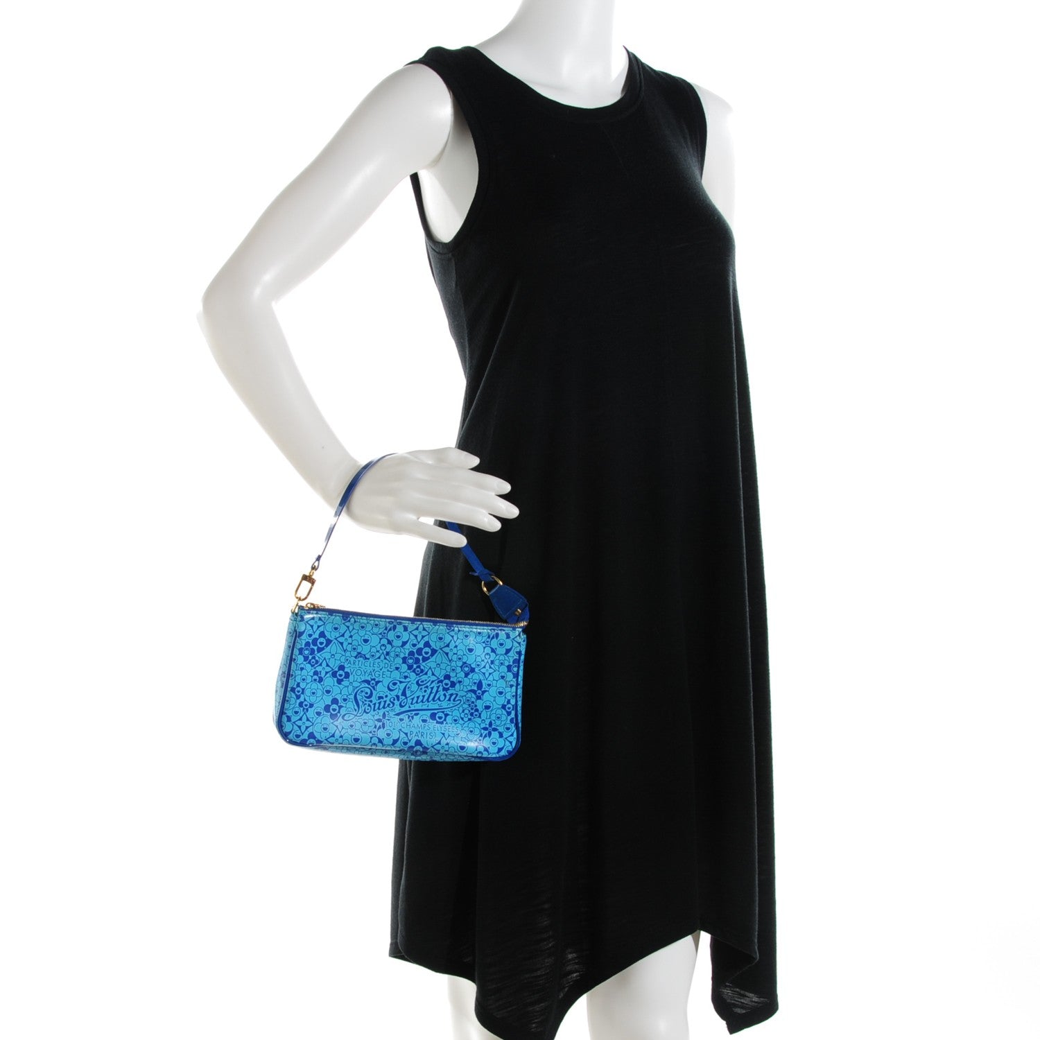 Louis Vuitton Cosmic Blossom Pochette Accessories Blue 2 of 7