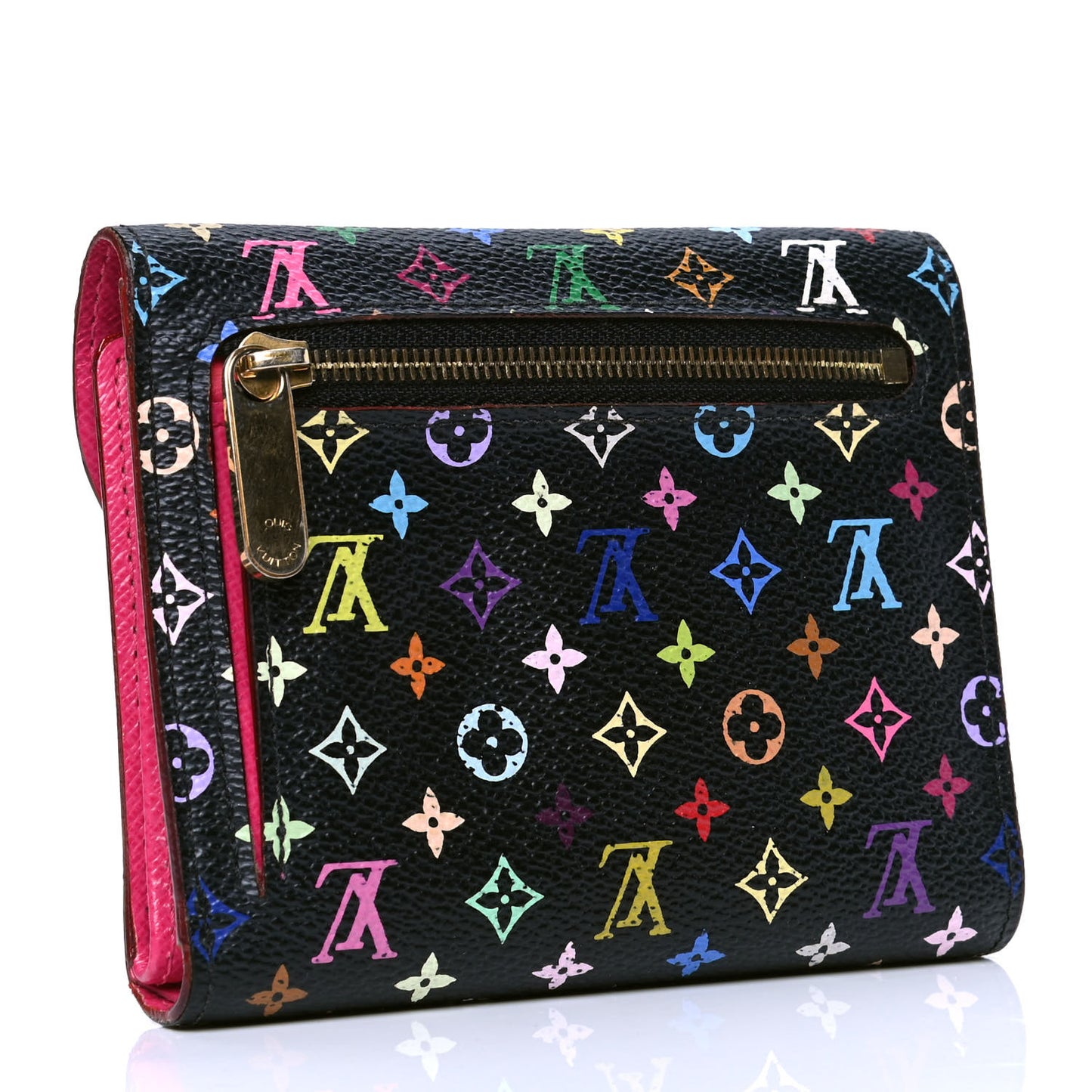 Monogram Multicolor Joey Wallet Black Grenade