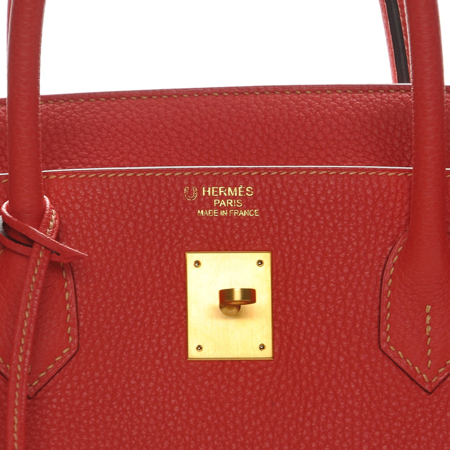 Taurillon Clemence Birkin 40 Bougainvillea Rubis