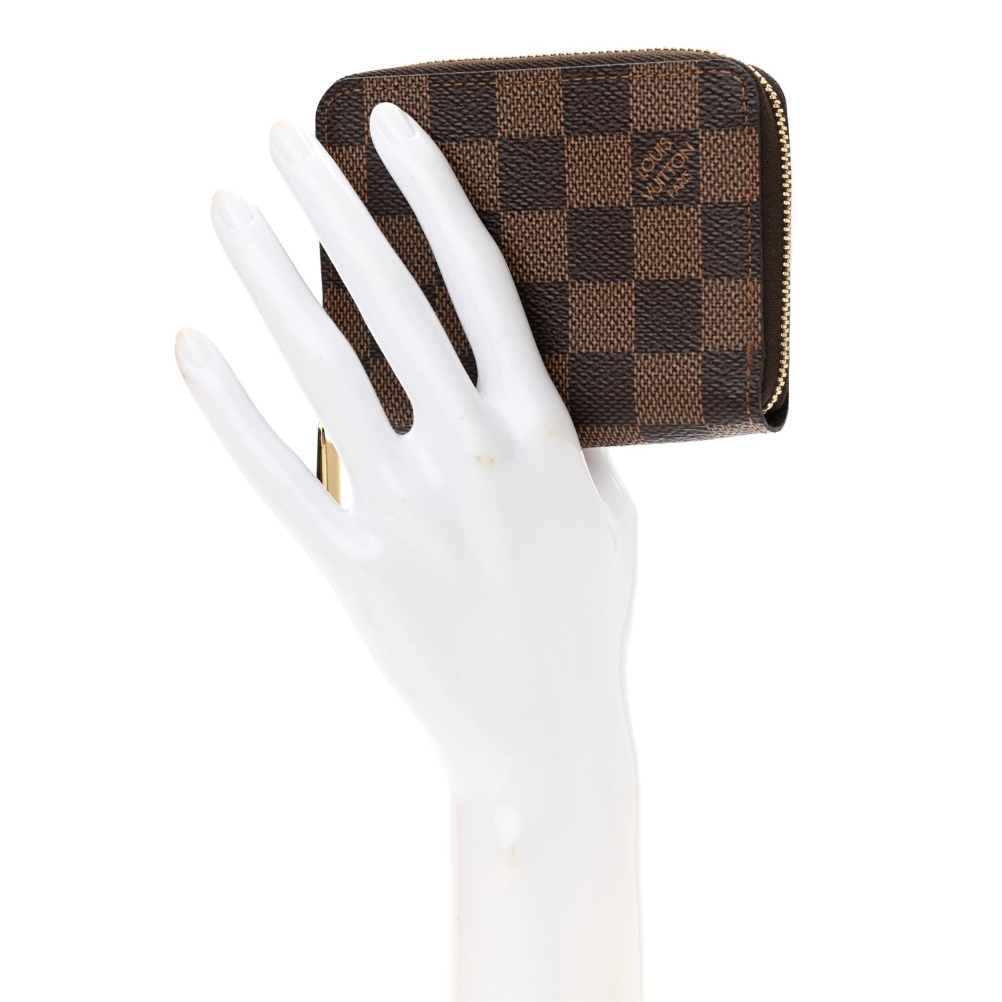 Damier Ebene Zippy Coin Purse