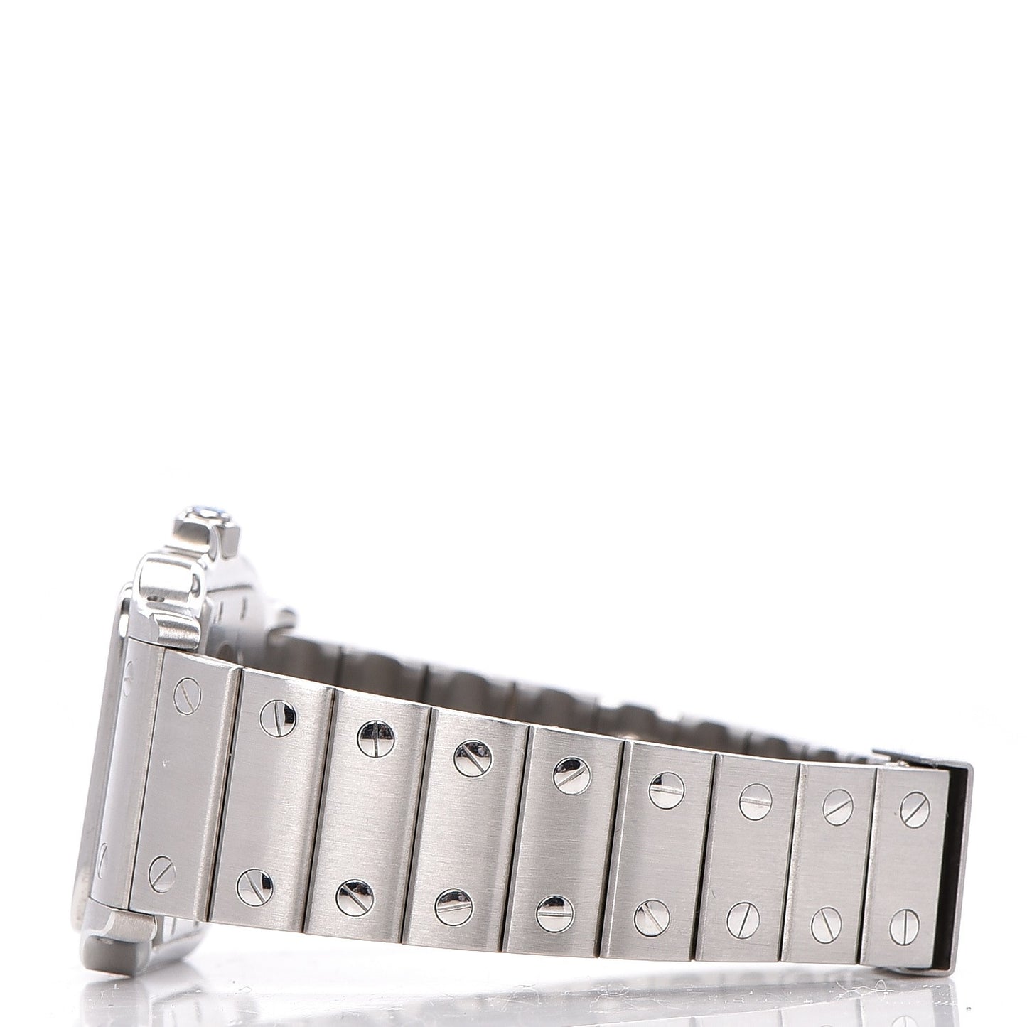 Stainless Steel 29mm Santos De Galbee Quartz Watch
