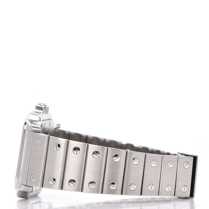 Cartier Stainless Steel 29mm Santos De Galbee Quartz Watch 3 of 10
