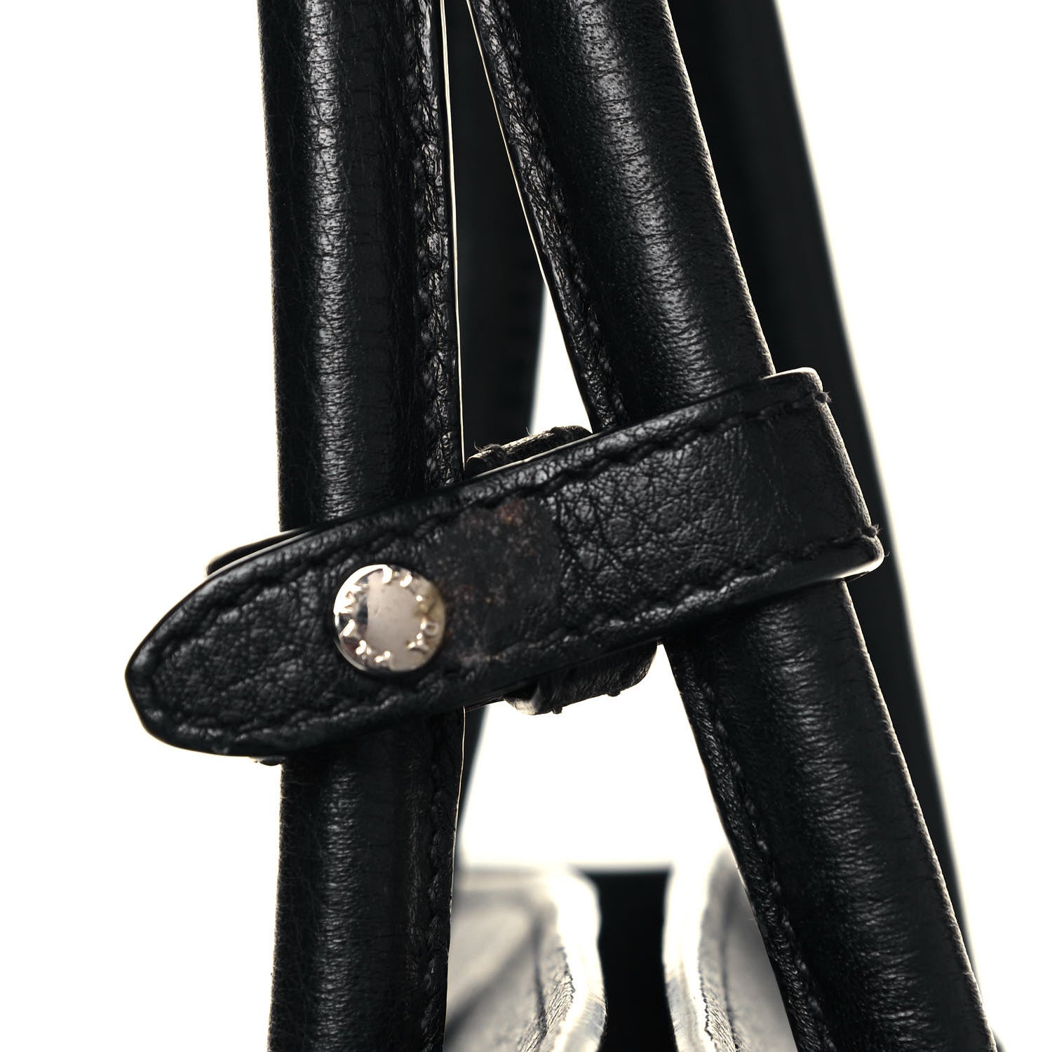Prada Glace Calf Twin Pocket Tote Black 16 of 17