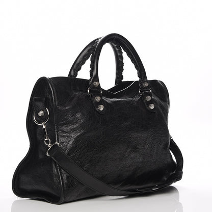 Balenciaga Agneau Giant 12 Silver Hardware City Black 4 of 8