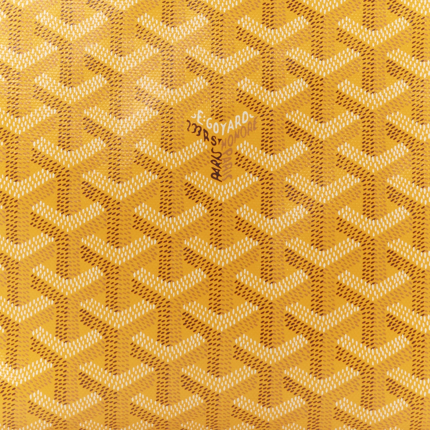 Goyard Goyardine Conti Pouch Yellow 8 of 8