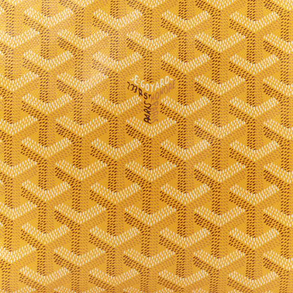 Goyard Goyardine Conti Pouch Yellow 8 of 8