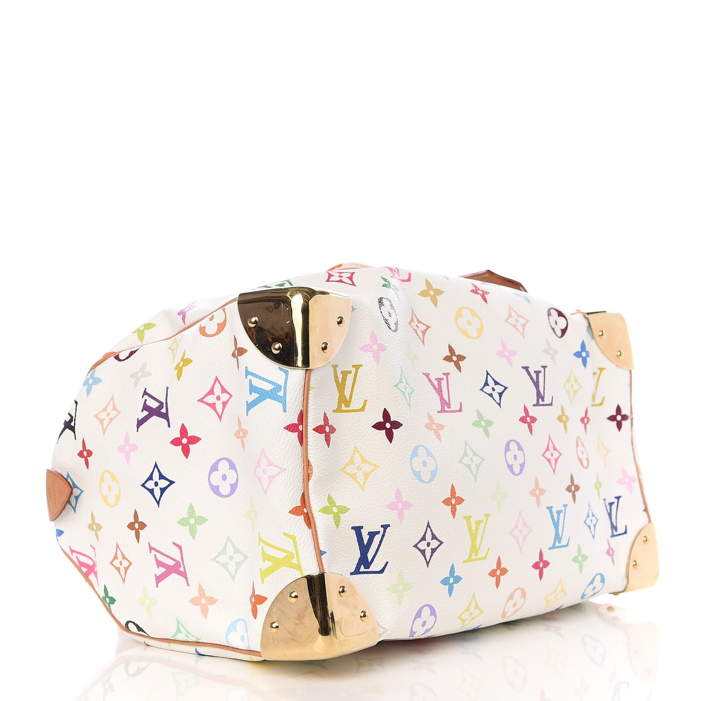 Monogram Multicolor Speedy 30 White