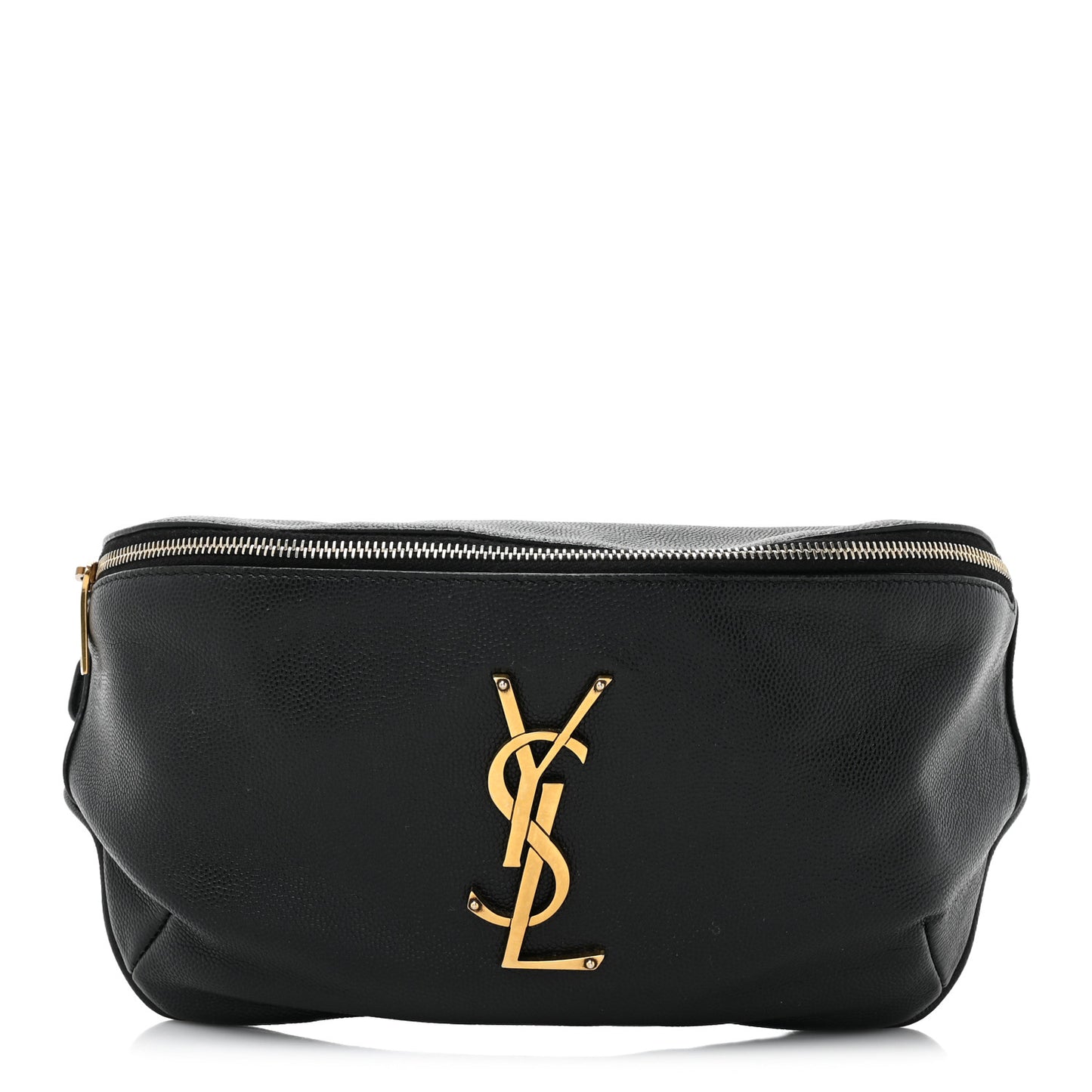 Grain De Poudre Monogram Belt Bag Black