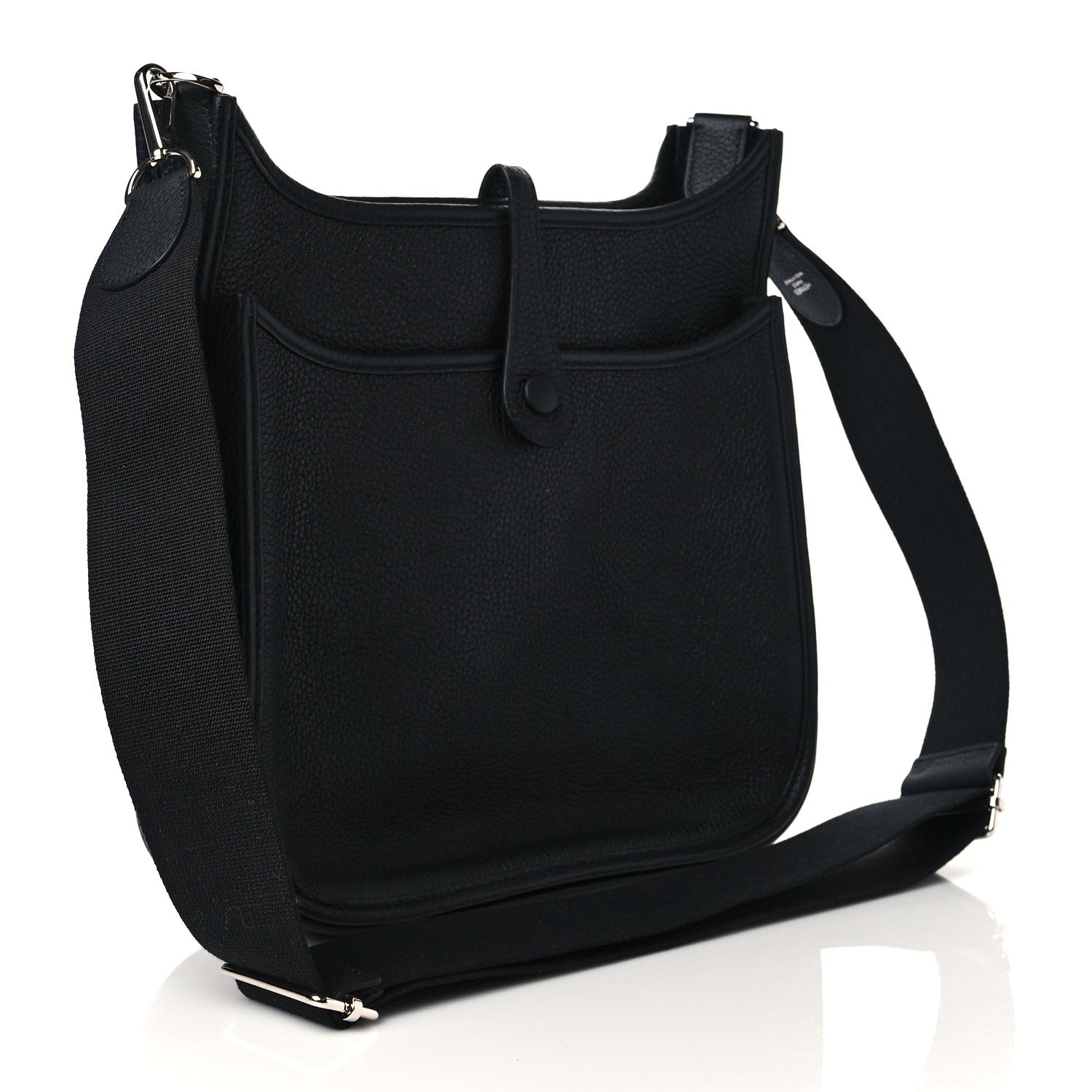 Hermes Taurillon Clemence Evelyne III PM Black 3 of 10