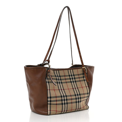 Burberry Horseferry Check Small Canterbury Tote Honey 2 of 13