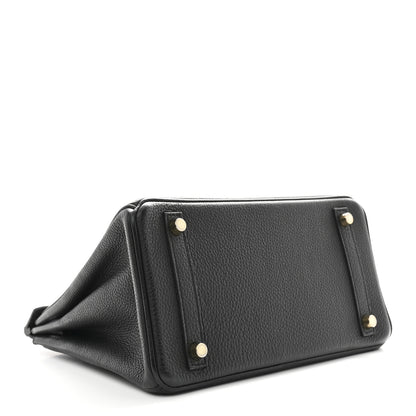 Hermes Togo Birkin 25 Black 4 of 11